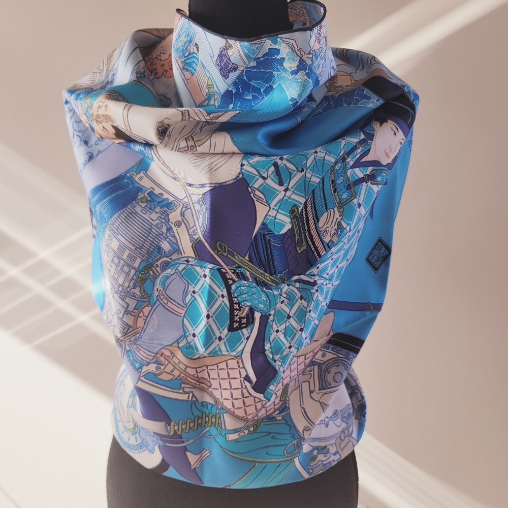 Hermes Scarf 90cm Les Artisans d'Hermes